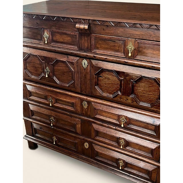 Rare Bermudian British Colonial Cedar Chest of Drawers For Sale - Image 9 of 11