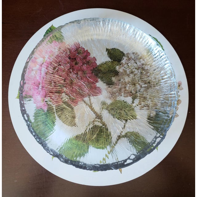 1990s Vintage Arcoroc France Glass Dinner Plates - 4 Pieces For Sale - Image 5 of 8