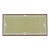 Handmade Cotton Dhurrie Runner, Olive Green and Wine Border Fish Patterned Runner Rug- 4'x20' For Sale