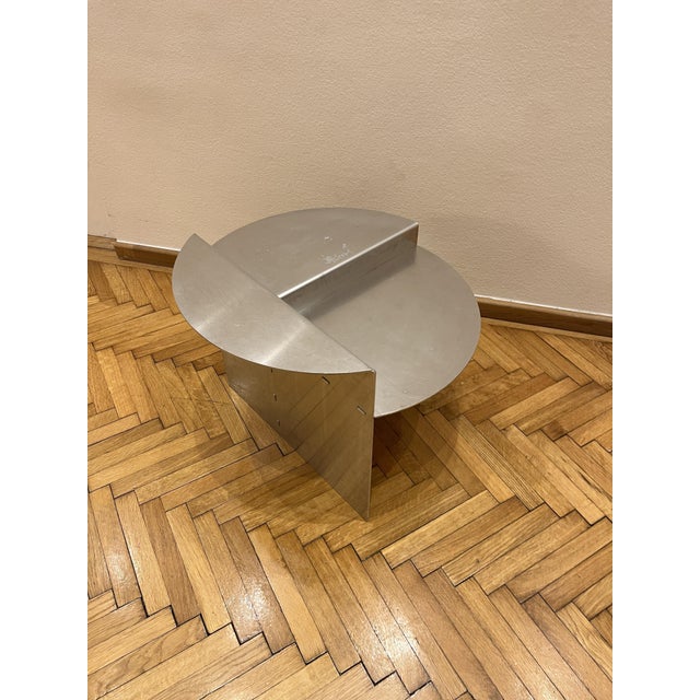 Early 21st Century Vintage Danish Rivet Side Table from Frama, 2010s For Sale - Image 5 of 12