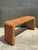 Gabriella Crespi Vintage Tagged Gabriella Crespi Pencil Reed Waterfall Console Table For Sale - Image 4 of 12