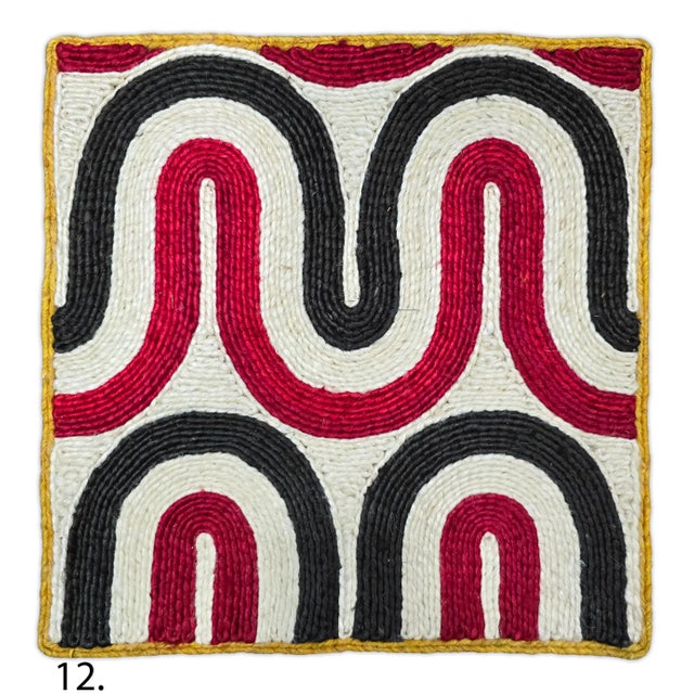 Not Yet Made - Made To Order Natural Abaca Premium Fiber Rugs in Colors 2x2Ft. For Sale - Image 5 of 12