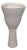NOIR Vase, White Fiber Cement For Sale