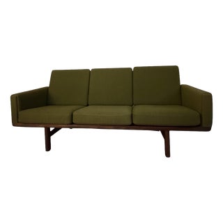Vintage Ge 236 Three-Seater Sofa by Hans J. Wegner for Getama, Denmark, 1960s For Sale