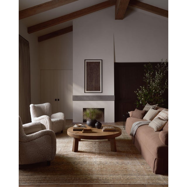 Textile Amber Lewis x Loloi Molly Natural / Denim 7'-10" x 10' Area Rug For Sale - Image 7 of 8