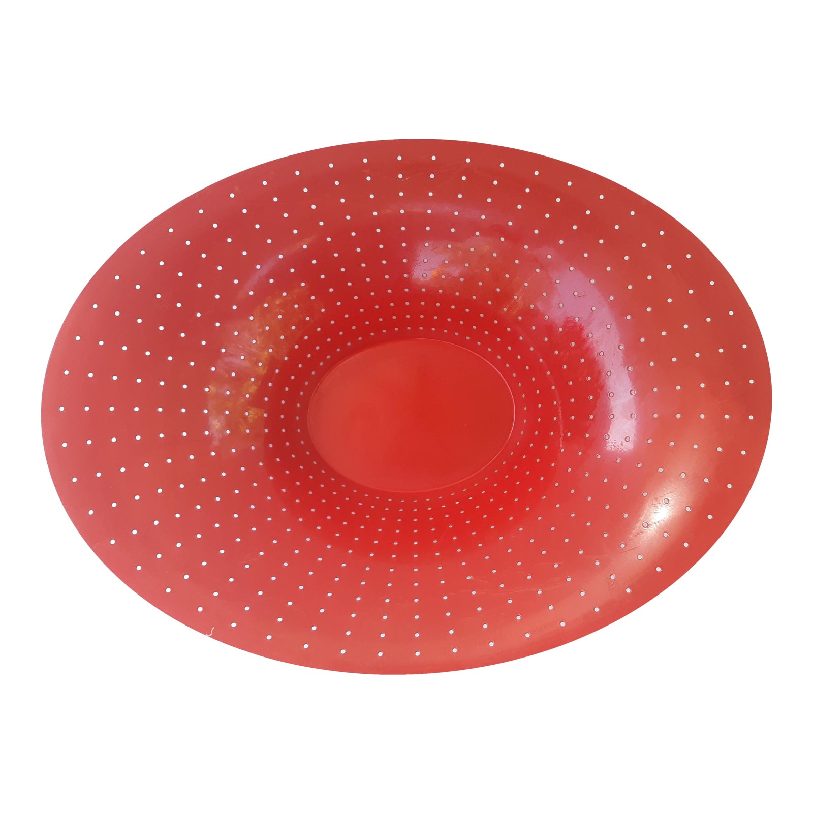 Vintage Francesca Amfitheatrof for Alessi Red Fruit Bowl Chairish