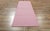 Textile Swedish Inspired Pink Kilim Rug Runner - 03'01 X 11'10 For Sale - Image 7 of 9