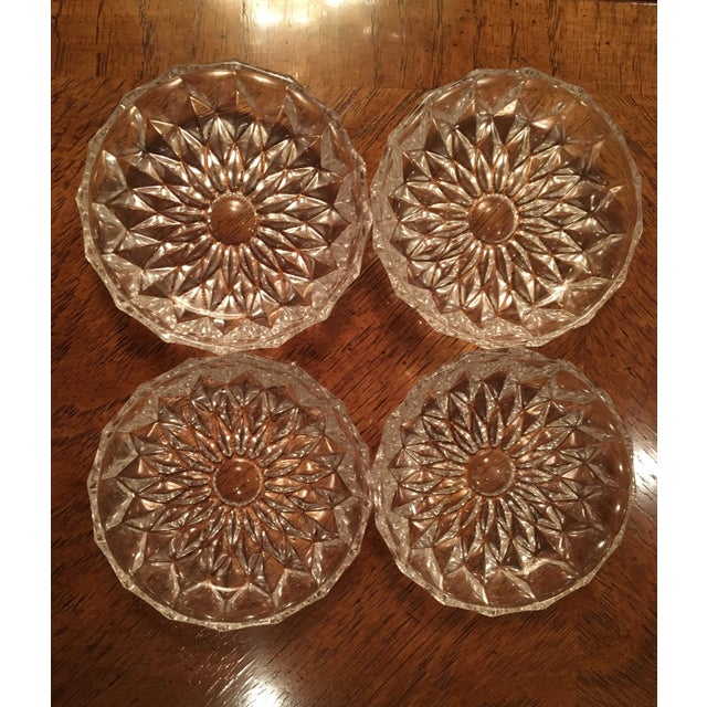 Vintage Glass Coasters Set of 4 Chairish