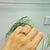 Boho 3.74 Ct Oval Multicolor Tourmaline Full Eternity Ring in 925 Sterling Silver Size 7.5 For Sale - Image 10 of 15