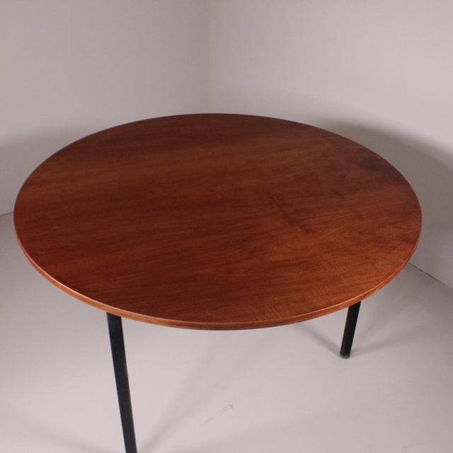 Brown Table and Chairs by Franco Campo and Carlo Graffi, 1958, Set of 4 For Sale - Image 8 of 17