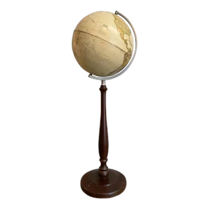 Wood Footed Globe