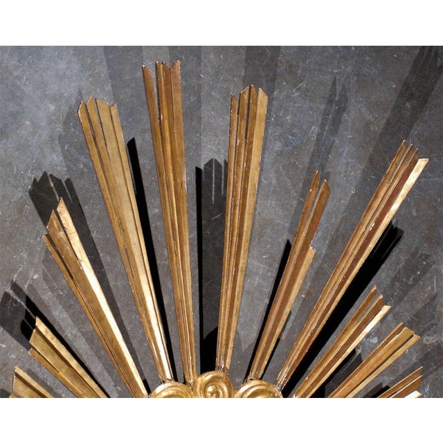 Italian Large Italian Cloudy Sunburst For Sale - Image 3 of 10