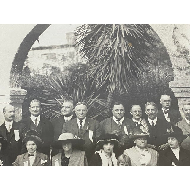 Antique California Historical "Assessors at Glenwood Mission Inn" Photo