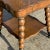 Arts & Crafts Antique Oak Claw and Ball Foot Parlor Table For Sale - Image 3 of 12