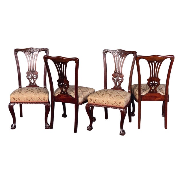 Dining Chairs, Set of 4 For Sale