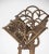Metal Art Nouveau Harlequin Figural Cast Iron Book Rack For Sale - Image 7 of 9