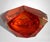Red Mandruzzato Style Murano “Sommerso” Glass Ashtray For Sale - Image 8 of 18