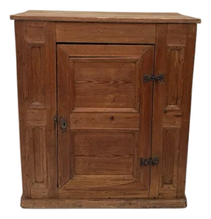Antique English Pine Cabinet