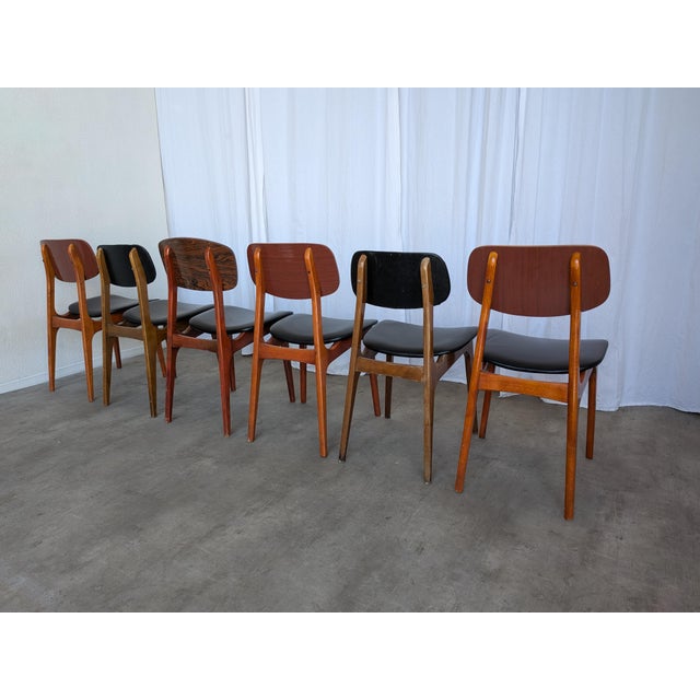 1970s Vintage Dining Chairs by Stol Kamnik, Yugoslavia, 1970s, Set of 6 For Sale - Image 5 of 18