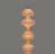 P Gr Floor Lamp by Atelier Oï Oïphorique for Parachilna For Sale - Image 6 of 10