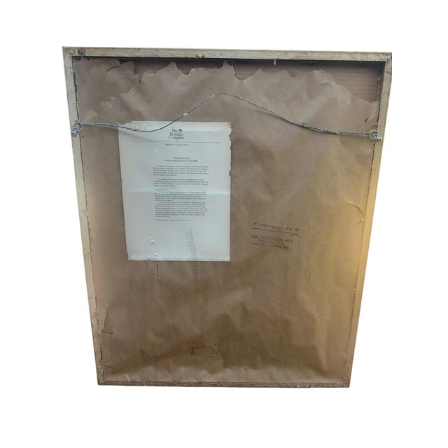 1990s 1990s Set of Two Unique Framed Artworks by Pierre-Joseph Redoutè Bombay Company Featuring Florals, Botanical, Nature For Sale - Image 5 of 10