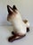 Mid-Century Figurative Siamese Cat Ceramic Planter Cachepot For Sale - Image 9 of 12
