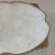 White Vintage 1960s Anchor Hocking Embossed Grape Pedestal Bowl With 22k Gold Rim For Sale - Image 8 of 11