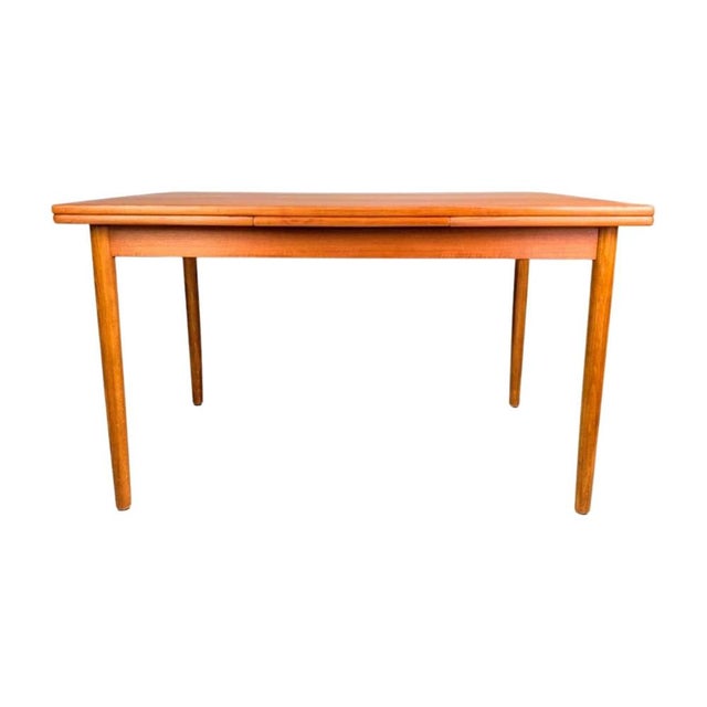 Mid-Century Danish Extendable Dining Table in Teak from Rogenstrup For Sale - Image 14 of 14