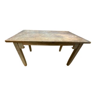 20th Century Handcrafted Farm Table For Sale
