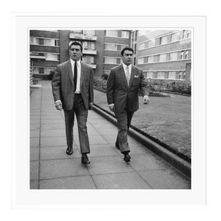 At Home With the Krays Framed in White For Sale