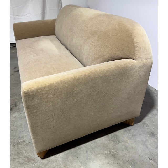 Gold Holland & Sherry Wilshire Sofa For Sale - Image 8 of 18