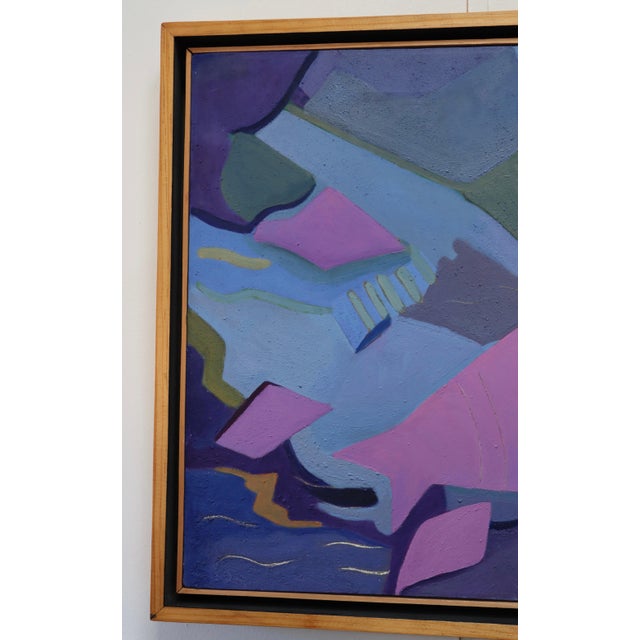 Pescados En El Mar Abstract Artwork By Mexican Artist Maricruz H. Covarrubias For Sale In New York - Image 6 of 12