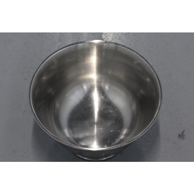 Silver Large Vintage Metal Wine Bucket, 2000s For Sale - Image 8 of 13