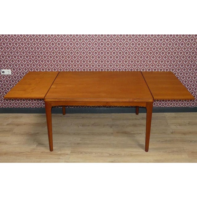 Teak Extendable Dining Table by Henning Kjaernulf for Vejle Stole & Møbelfabrik For Sale - Image 10 of 18