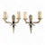 Empire Gilt Wall Sconces, Set of 2 For Sale - Image 9 of 9