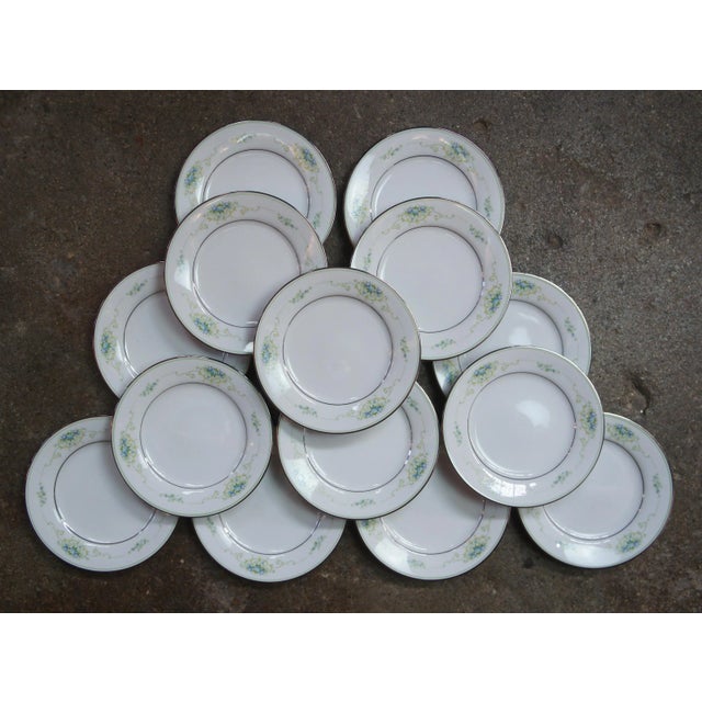 Ceramic Vintage Japanese Noritake Sri Lanka Culeton 2692 Floral China Dinner Set- 86 Pieces For Sale - Image 7 of 13