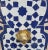 Moroccan Blue and White Miniature Moroccan Mosaic Fountain For Sale - Image 3 of 7