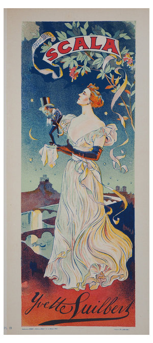 Ferdinand Bac, Charming Woman, 1895, Lithograph