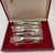 1980s 1980s Silver Set of 6 Pastry Forks , Chesterfiel with Storage For Sale - Image 5 of 13