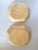 Vintage Cream Mexican Tlaquepaque Folk Art Pottery Nesting Bowls, Set of 2 For Sale In Dallas - Image 6 of 10