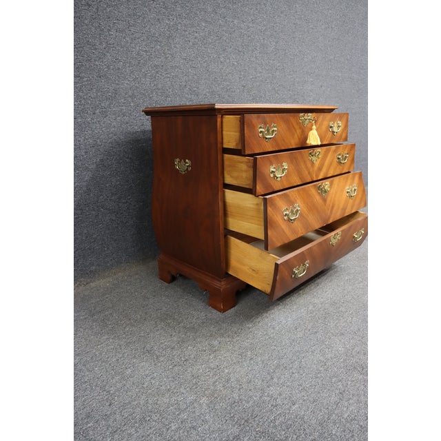 Weiman Cherry Bombay Commode Chest For Sale - Image 10 of 13