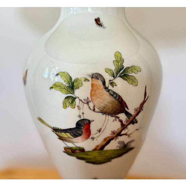 Rothschild Bird is one of the most well-known Herend patterns. Also called "Couple of Birds," the design depicts a pair of...