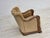 Danish Relax Armchair in Furniture Velour and Carved Oak Wood, 1950s For Sale - Image 13 of 18