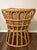 Designer Vintage Brown Jordan Rattan Dining Set W/ Double Pedestal Table, 4 Chairs, Glass Top For Sale - Image 10 of 18