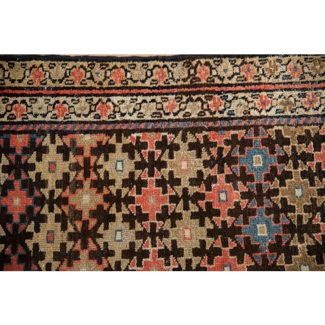 Antique Fragment Kurdish Malayer Rug Runner - 2'11" X 8'6" For Sale - Image 9 of 11