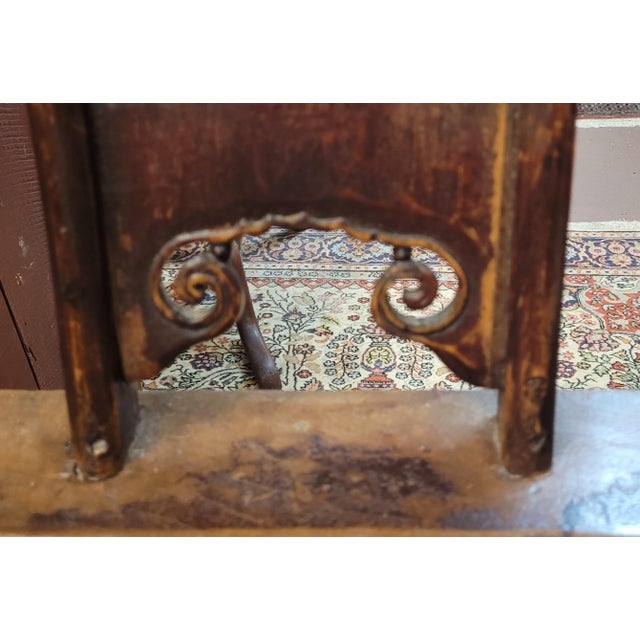 18th / 19th century Chinese Hat chair. Features a high-back armchair, specifically identified as a yoke-back or...