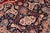 Traditional Kazveen Pak-Persian Red/Blue Wool&Silk Rug - 10'1'' X 14'1'' For Sale - Image 4 of 8