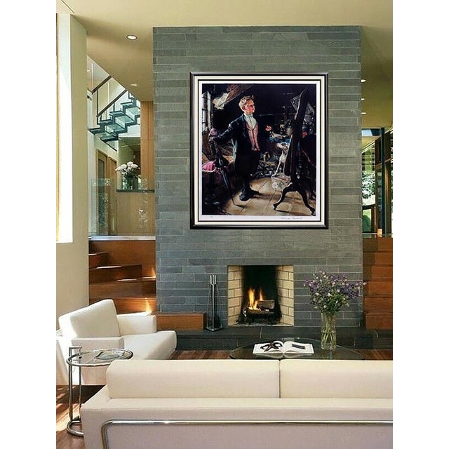 Message us to inquire about custom framing options! (Included for free with every purchase) It is of impressive size...