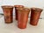 Vintage Set of 4 Ceramic Tumblers For Sale - Image 6 of 12