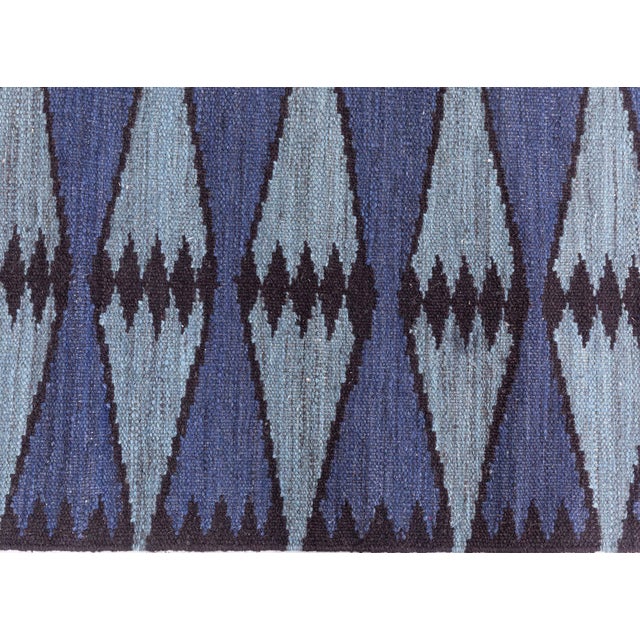 Modern Swedish Flat Weave Runner (Fragment) Doris Leslie Blau For Sale In New York - Image 6 of 8